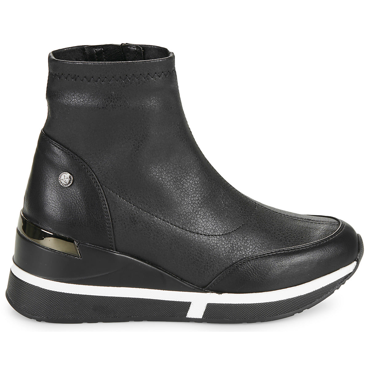 Sneakers alte Donna Xti  143082-BLACK  Nero