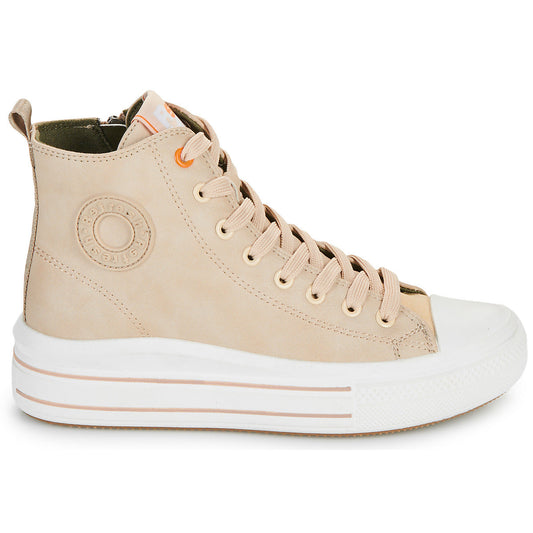 Sneakers alte Donna Refresh 172284-BEIGE Beige