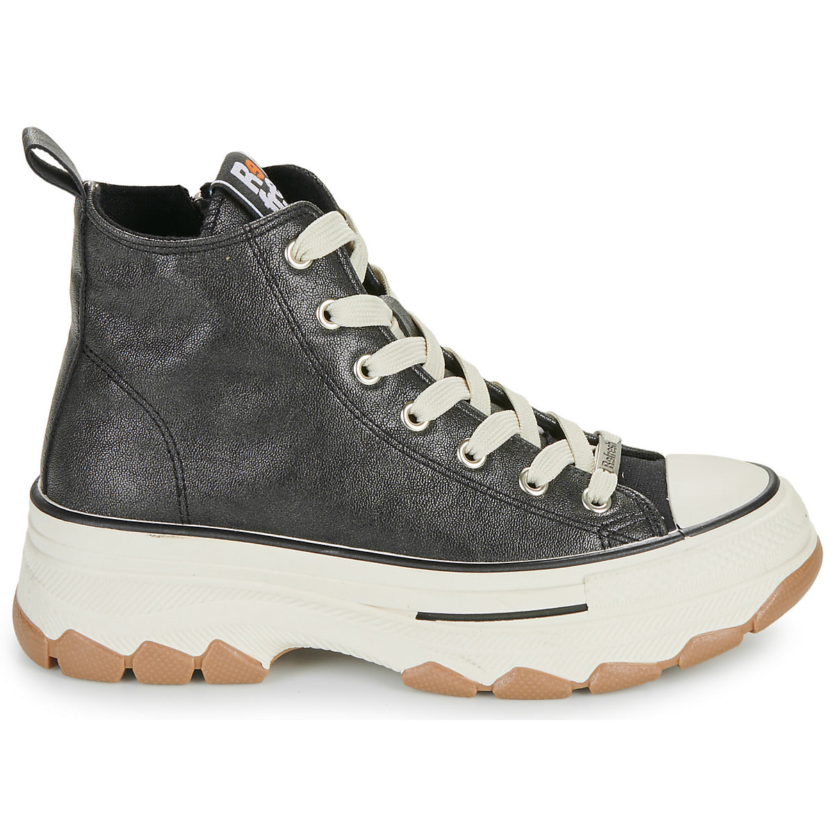 Sneakers alte Donna Refresh 172318-BLACK Nero