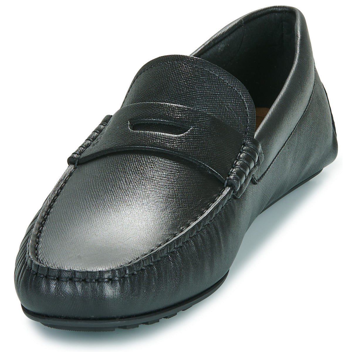 Scarpe Uomo BOSS Noel_Mocc_prlt Nero