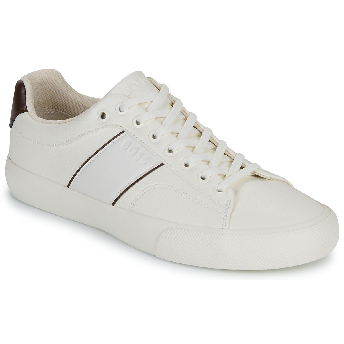 Sneakers Uomo BOSS  Aiden_Tenn_grltp  Bianco