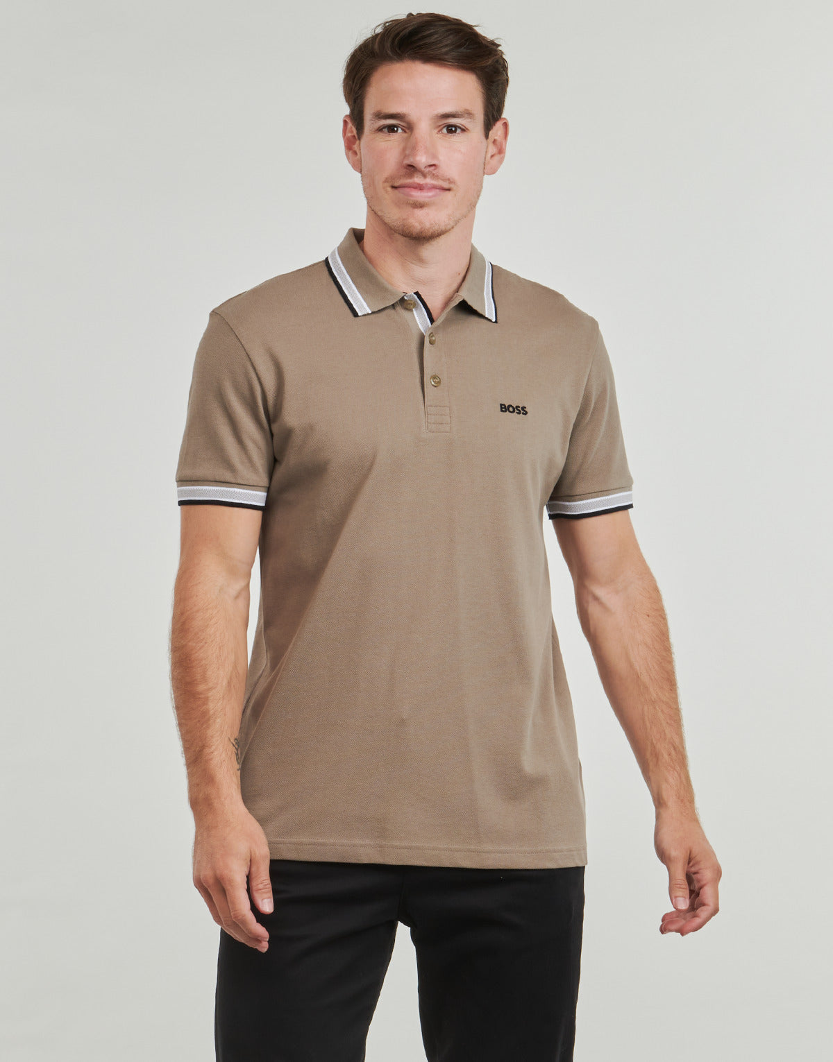 Polo Uomo BOSS Paddy Kaki