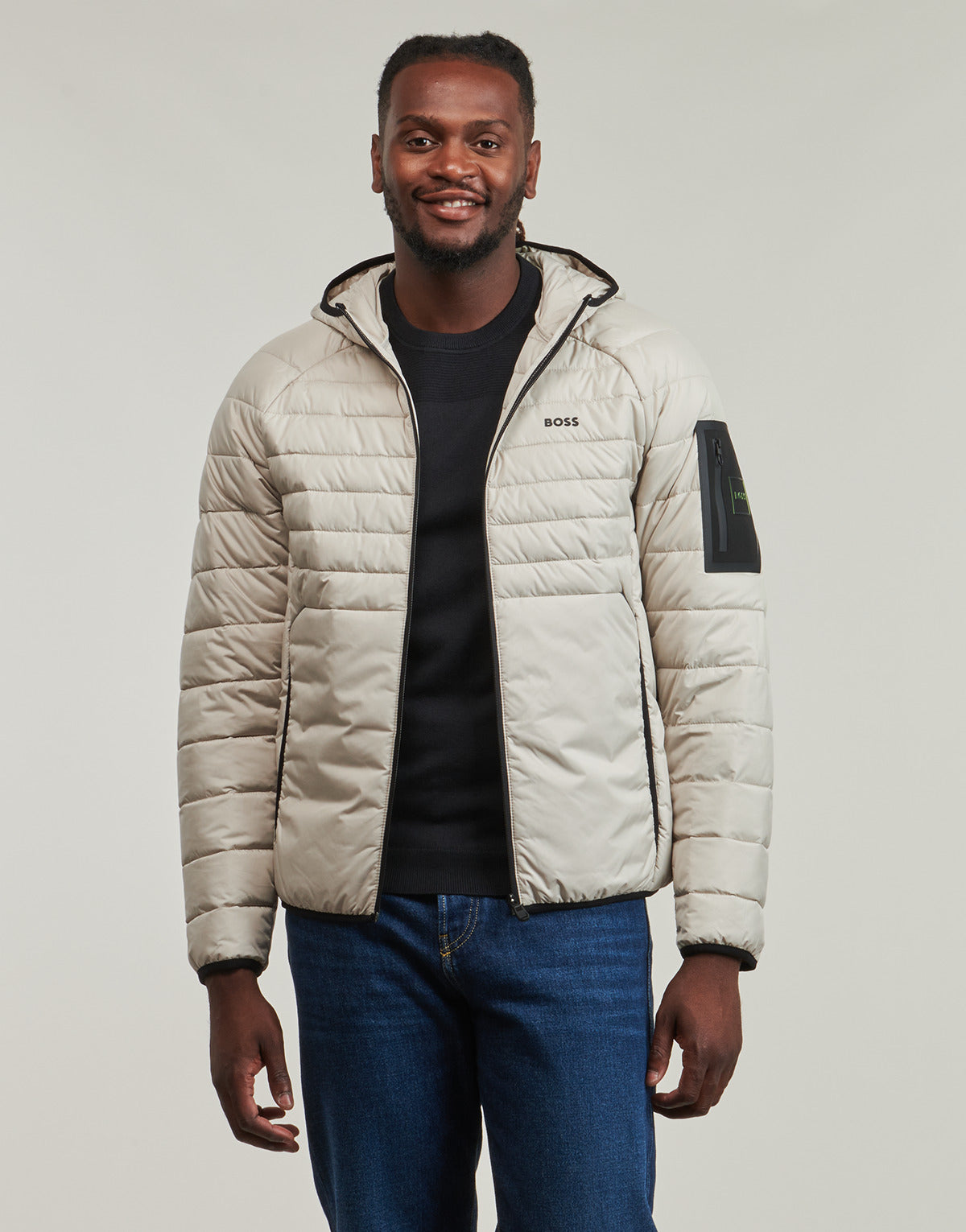Piumino Uomo BOSS J_Thor 2 Beige