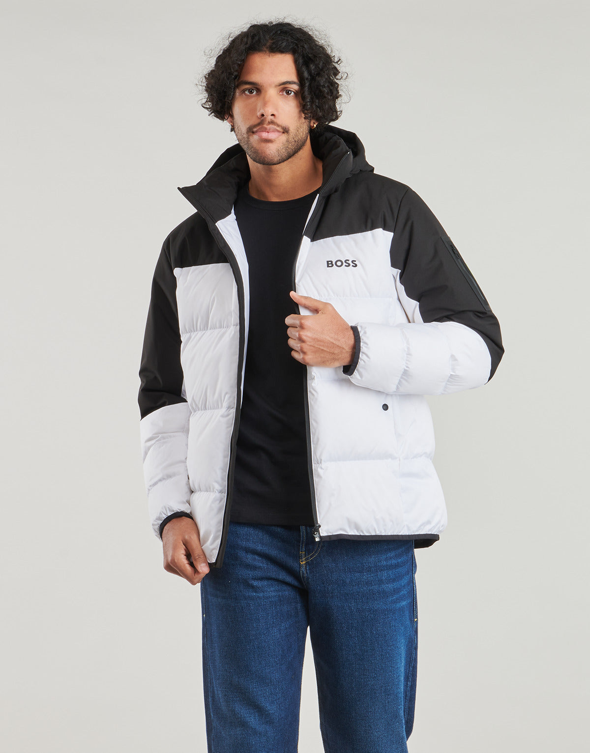 Piumino Uomo BOSS J_Hamar 3 Bianco