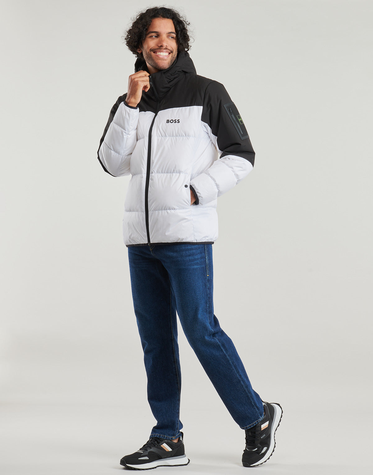 Piumino Uomo BOSS J_Hamar 3 Bianco