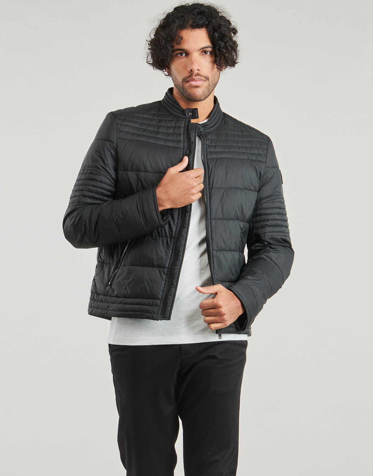 Piumino Uomo BOSS Ostreet Nero