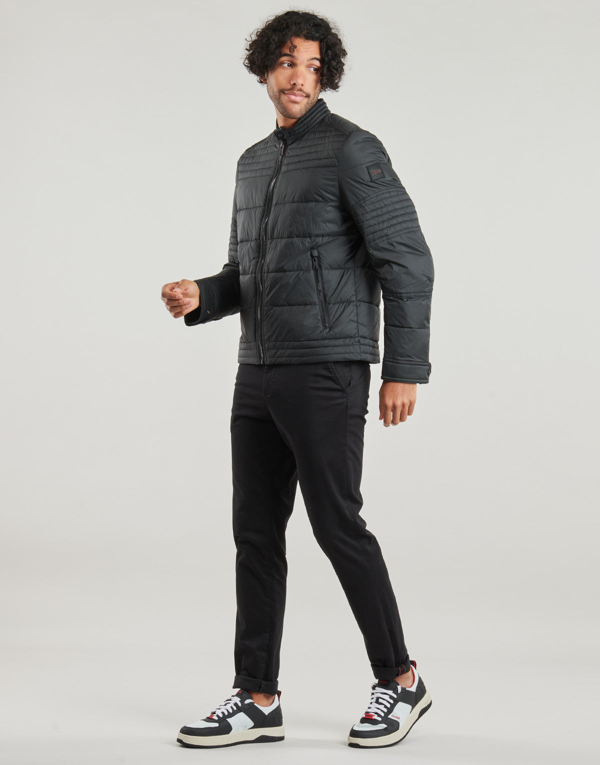 Piumino Uomo BOSS Ostreet Nero