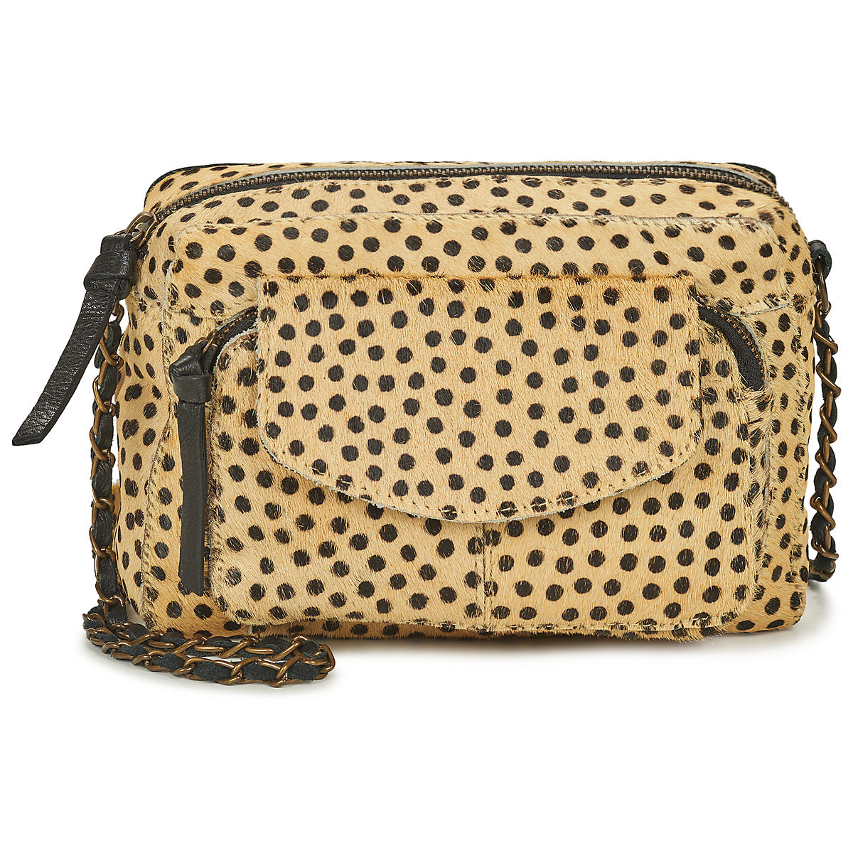 Borsa a tracolla Donna Pieces PCNAINA Beige