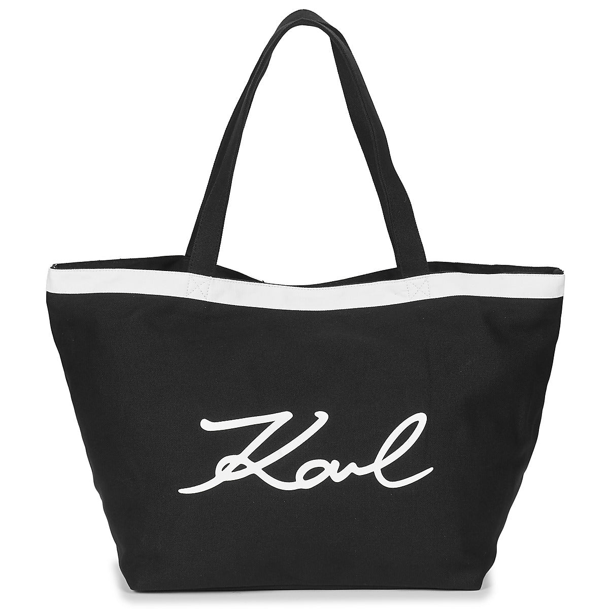 Borsa Shopping Uomo Karl Lagerfeld K/SIGNATURE SHOPPER Nero