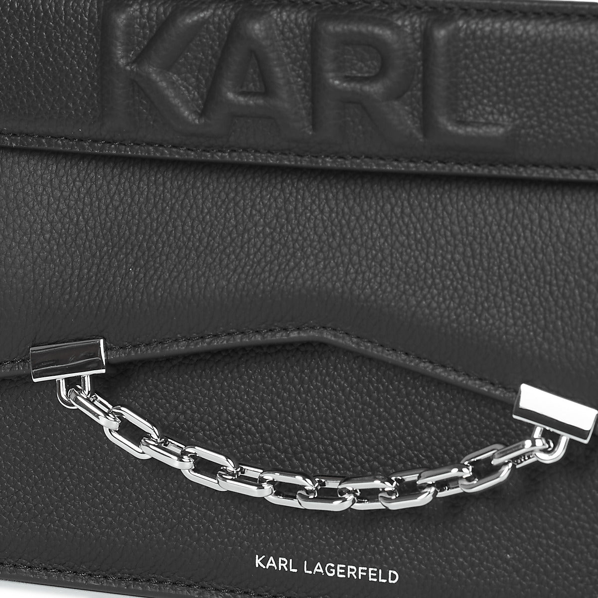 Borsette Donna Karl Lagerfeld  K/SEVEN GRAINY CB  Nero