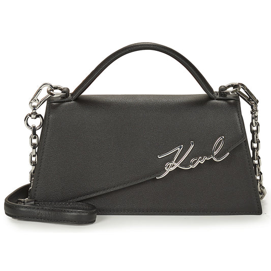 Borsa a tracolla Donna Karl Lagerfeld  K/SIGNATURE SLIM CB  Nero