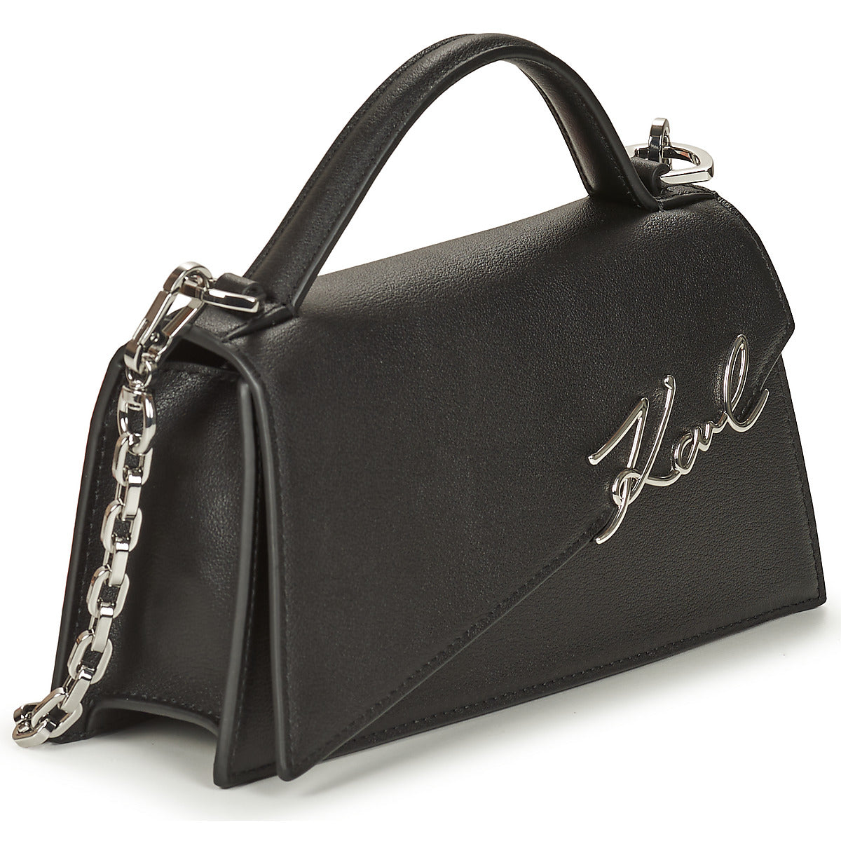 Borsa a tracolla Donna Karl Lagerfeld  K/SIGNATURE SLIM CB  Nero