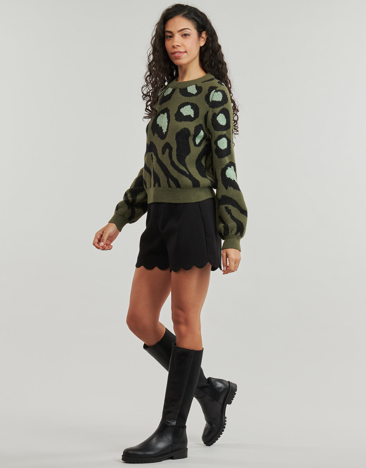 Maglione Donna JDY JDYLORRAINE Kaki