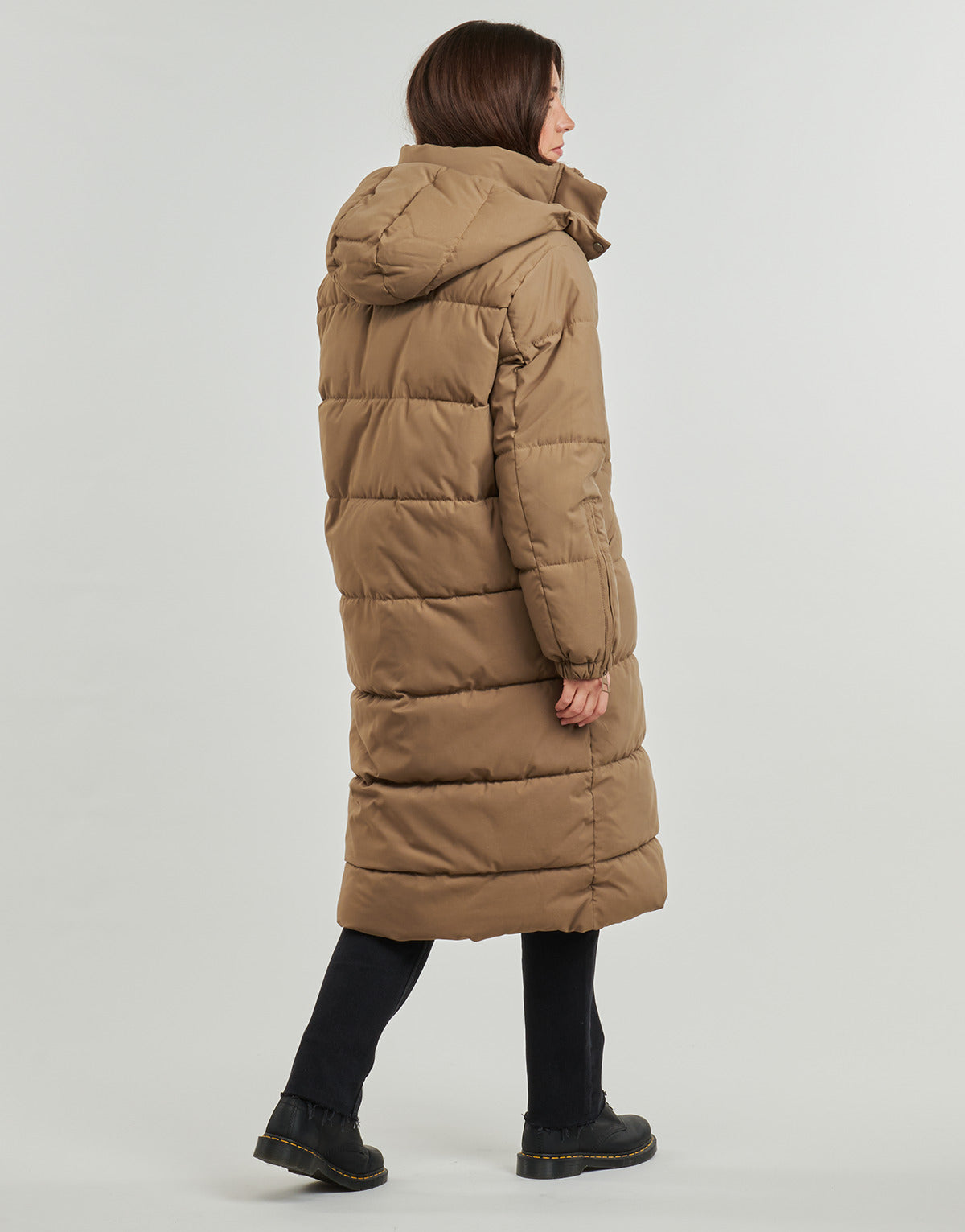 Piumino Donna JDY JDYFLOTTE Kaki