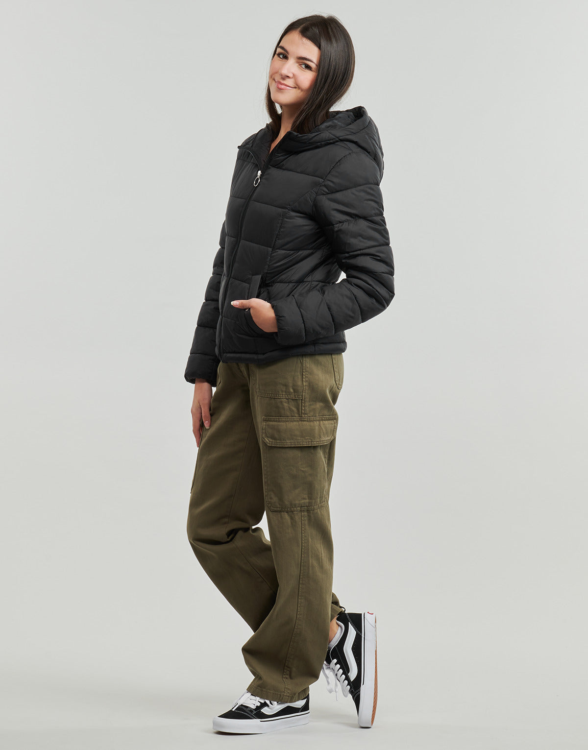 Piumino Donna JDY JDYZULU Nero