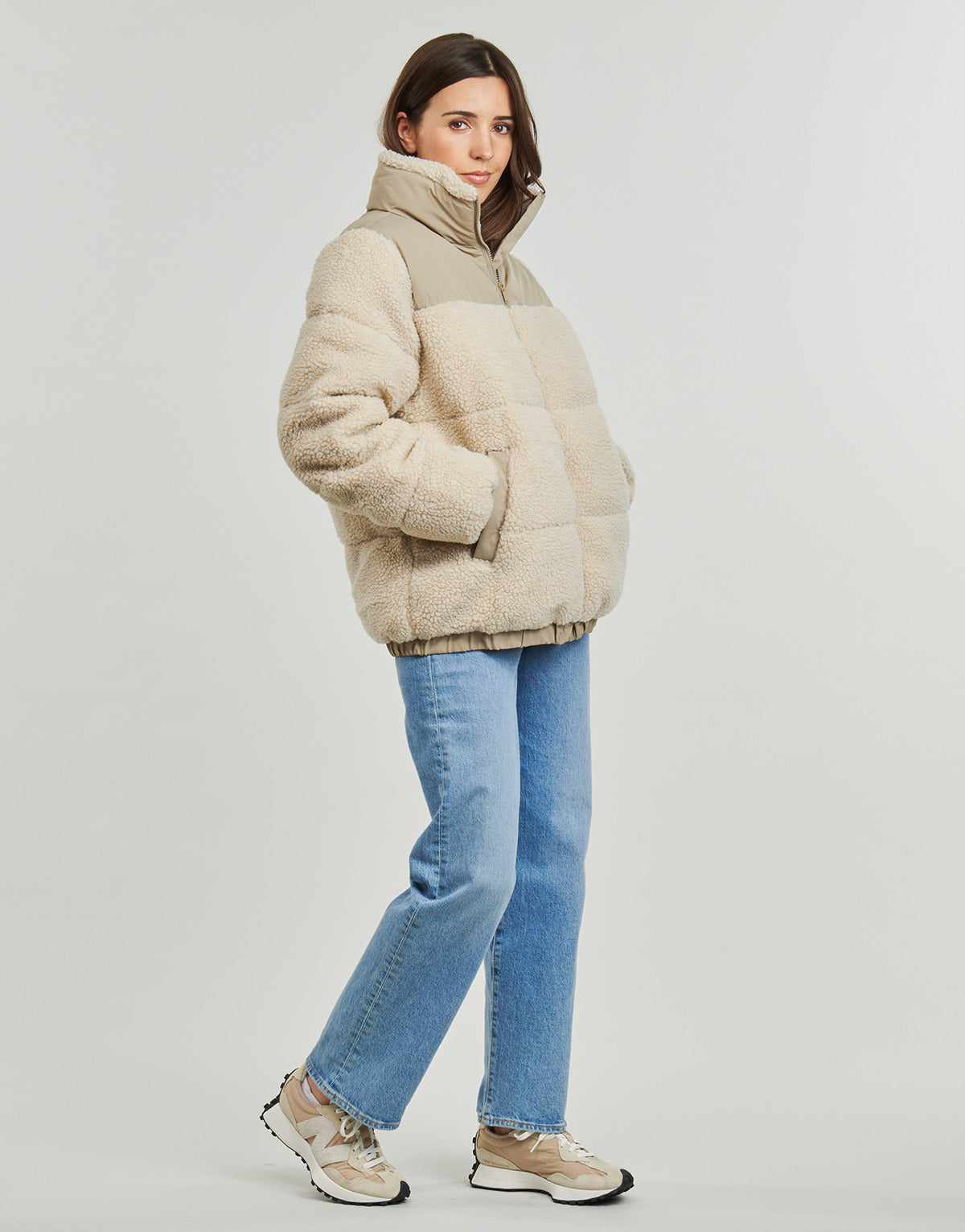 Mantella Donna Noisy May NMCHERIE Beige