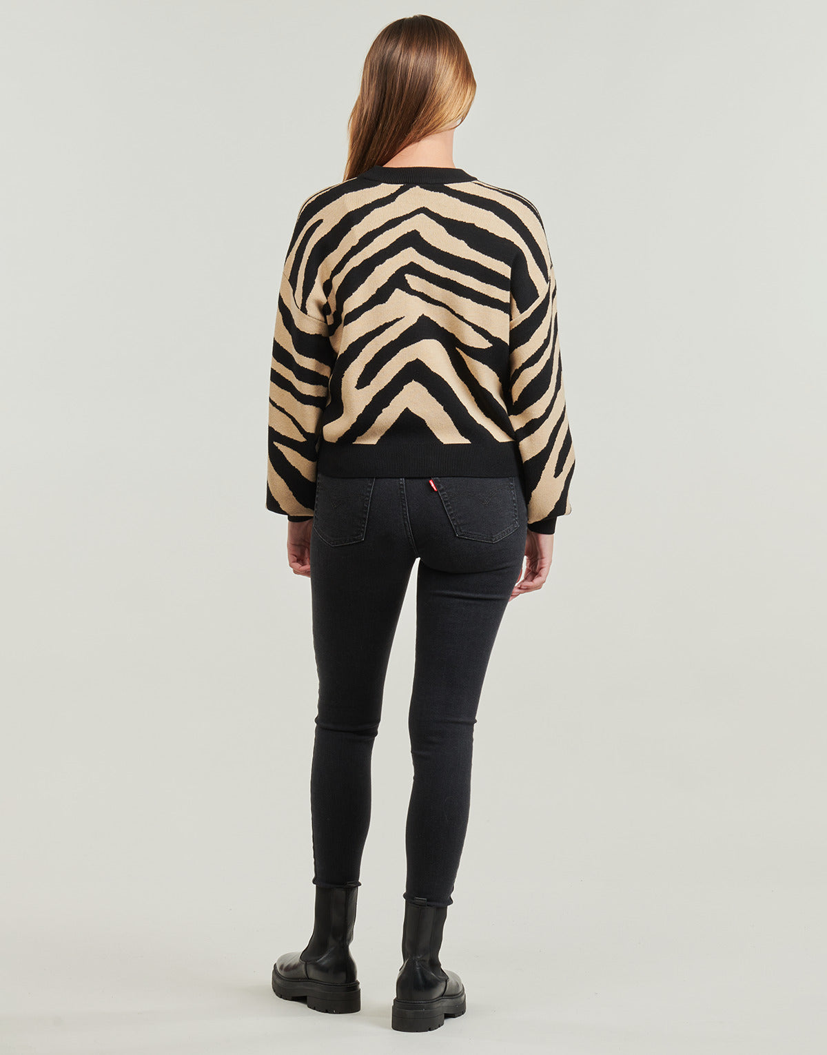 Maglione Donna Noisy May NMCHARLOTT Nero