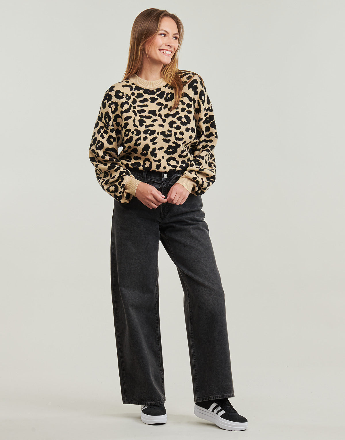 Maglione Donna Noisy May NMCHARLOTT Nero