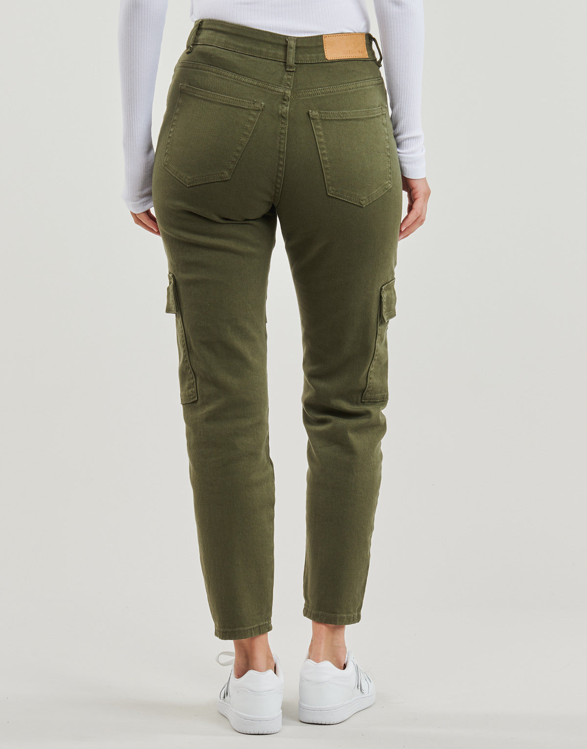 Pantalone Cargo Donna Noisy May NMMONI Kaki