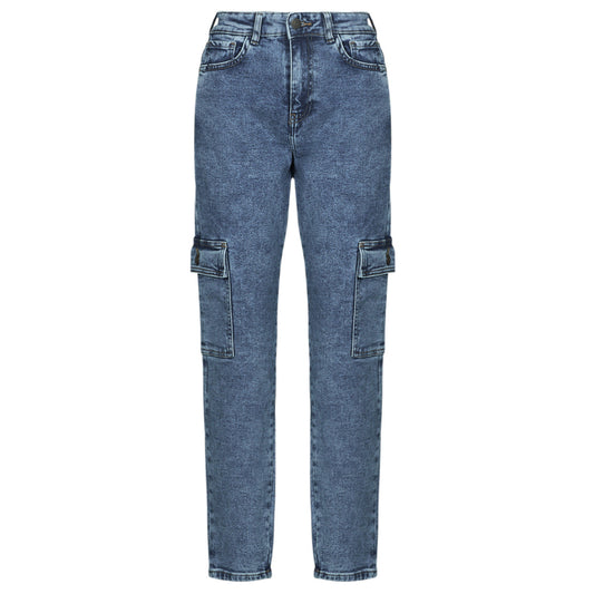 Pantalone Cargo Donna Noisy May NMMONI Blu