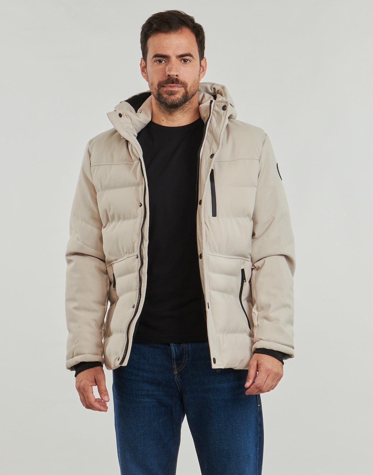 Parka Uomo Deeluxe CHIRO Beige