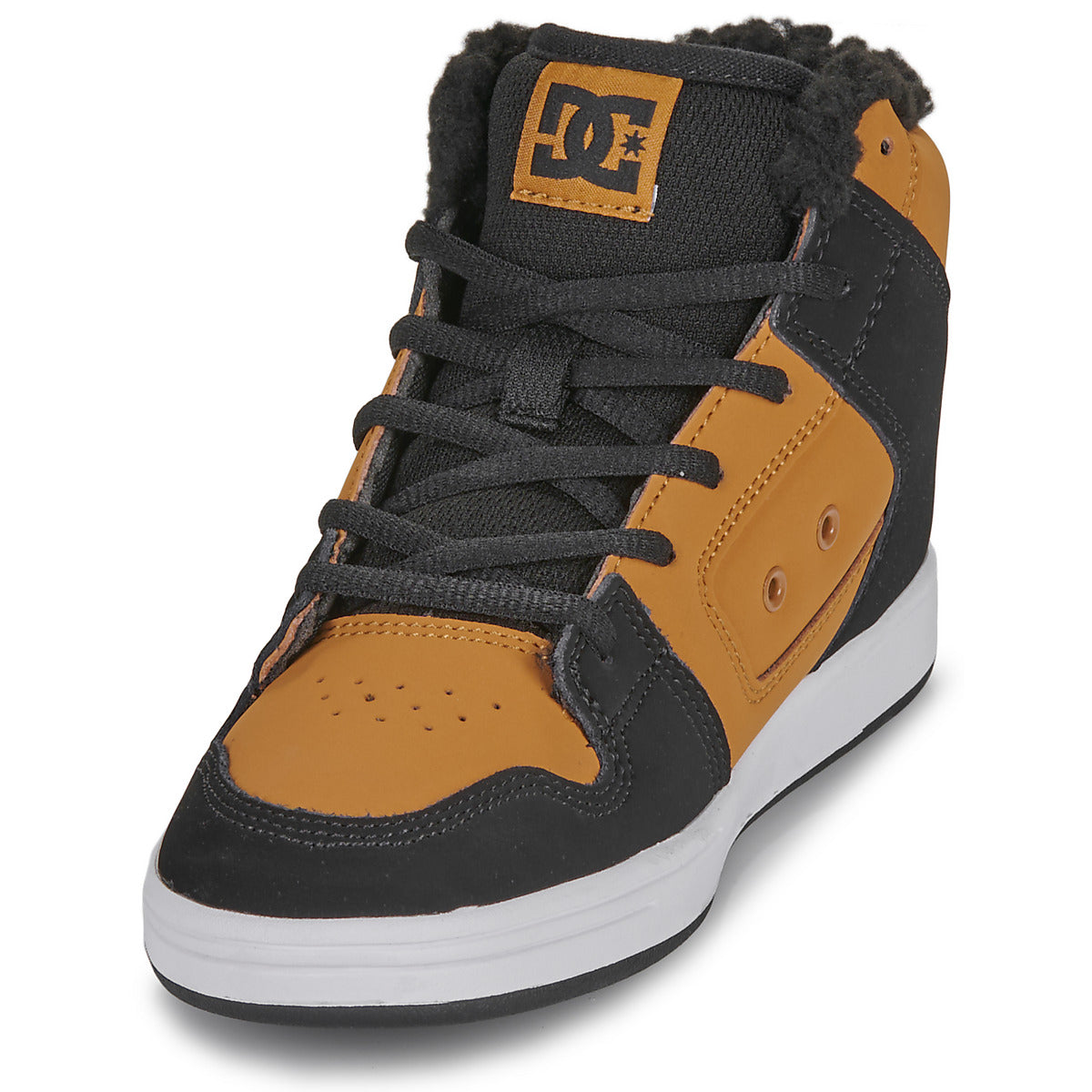 Scarpe bambini ragazzo DC Shoes  MANTECA 4 HI WR  Marrone