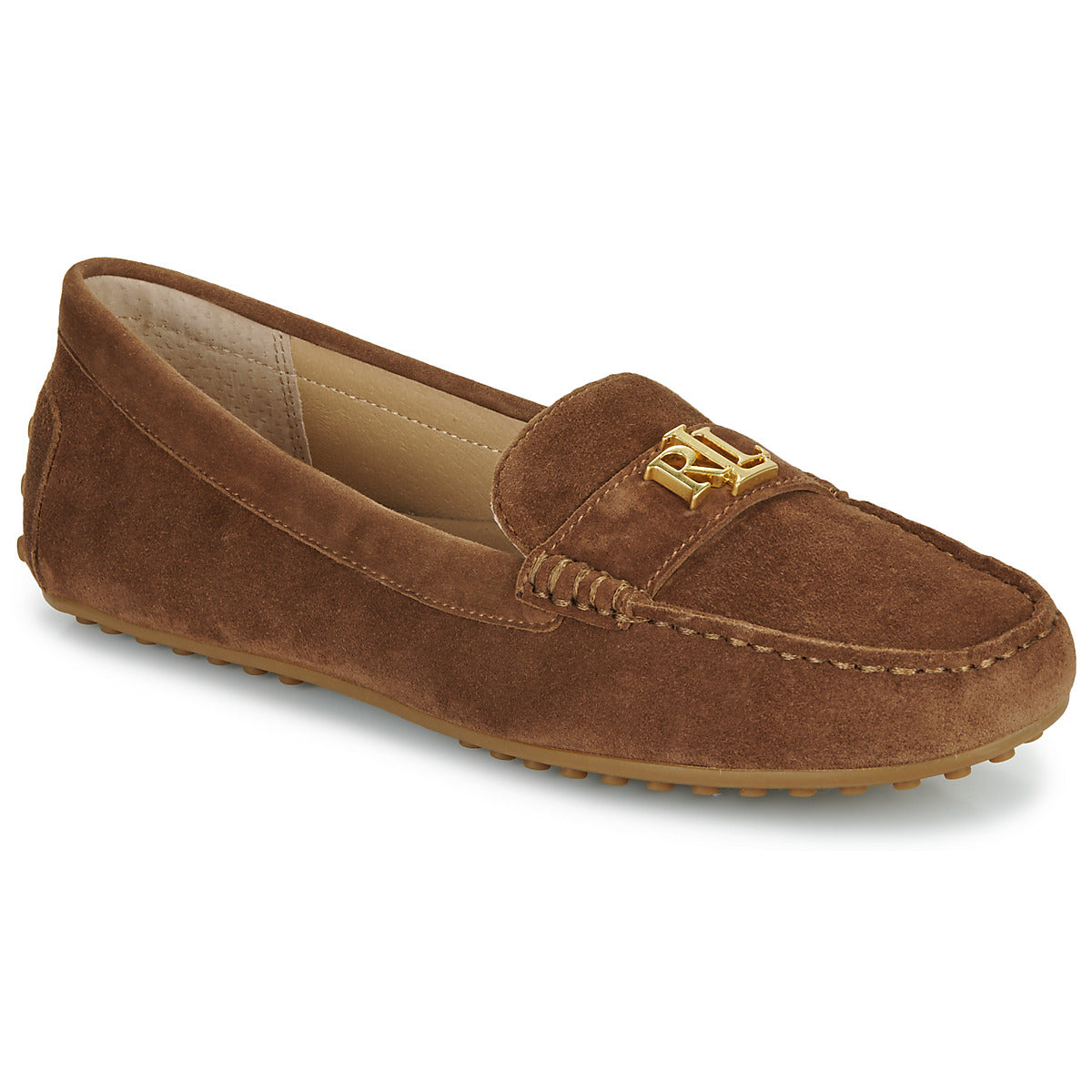 Scarpe Donna Lauren Ralph Lauren BARNSBURY-FLATS-CASUAL Marrone