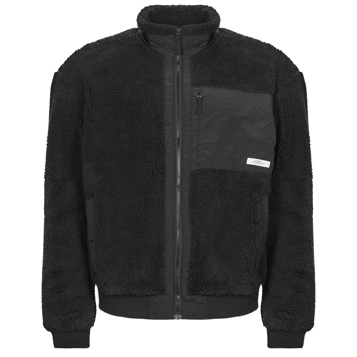 Felpa Uomo Element OAK SHERPA Nero