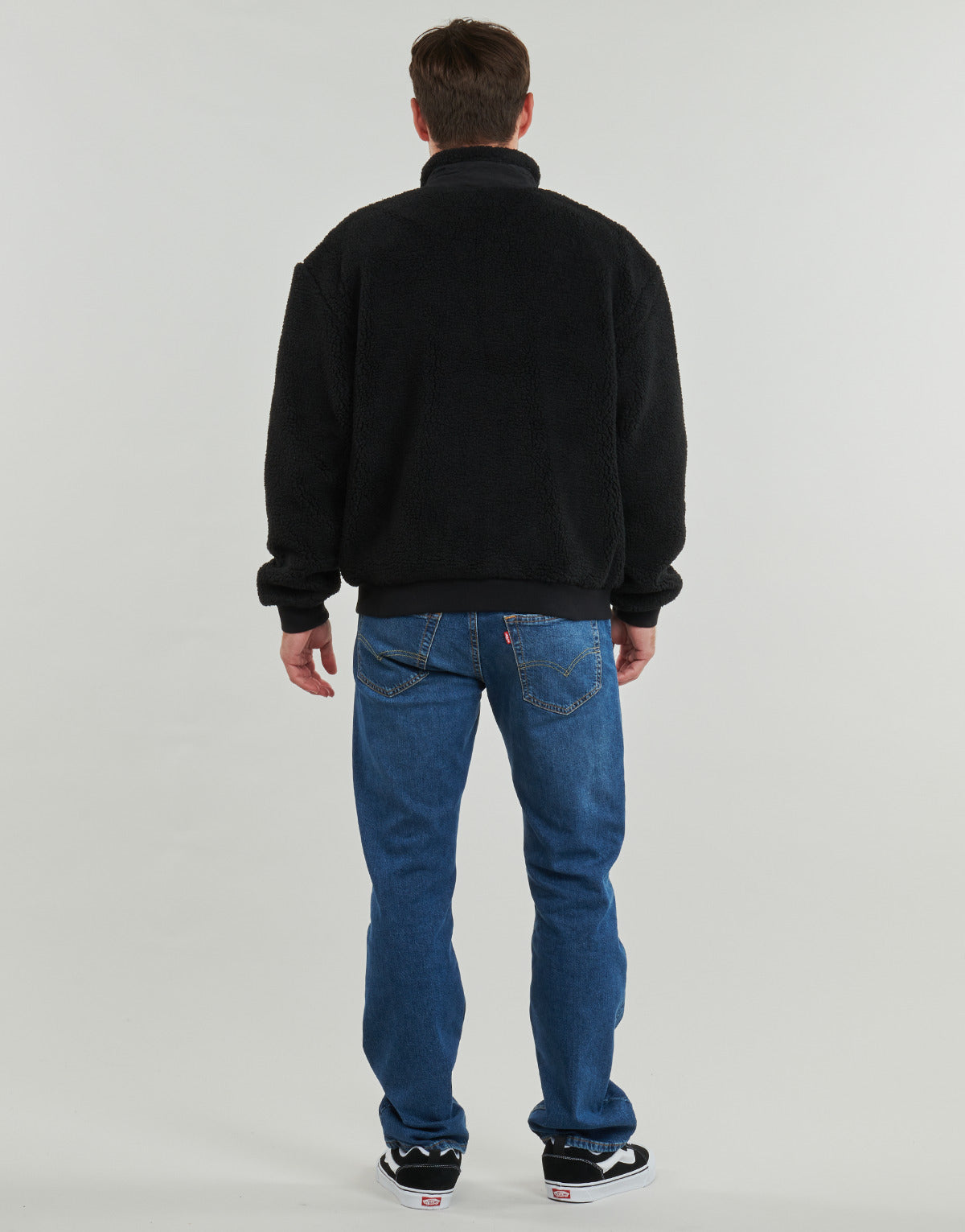 Felpa Uomo Element OAK SHERPA Nero