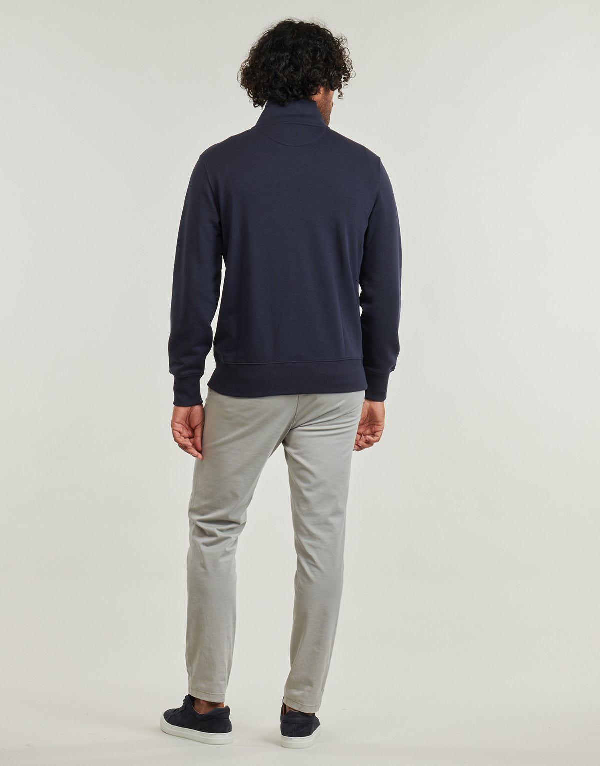 Felpa Uomo Gant REG SHIELD FULL ZIP SWEAT Marine