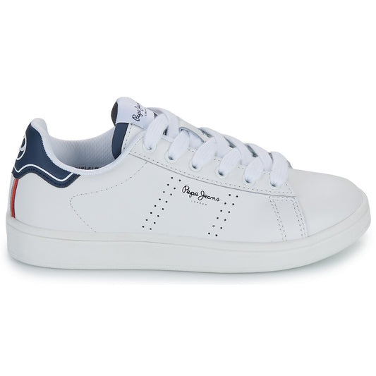 Scarpe bambini ragazzo Pepe jeans  PLAYER AIR B  Bianco