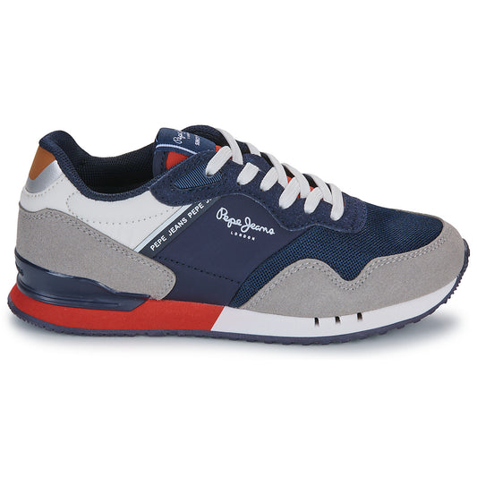 Scarpe bambini ragazzo Pepe jeans  LONDON PARK B  Blu