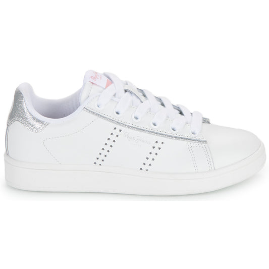 Scarpe bambini ragazza Pepe jeans  PLAYER GLOW G  Bianco