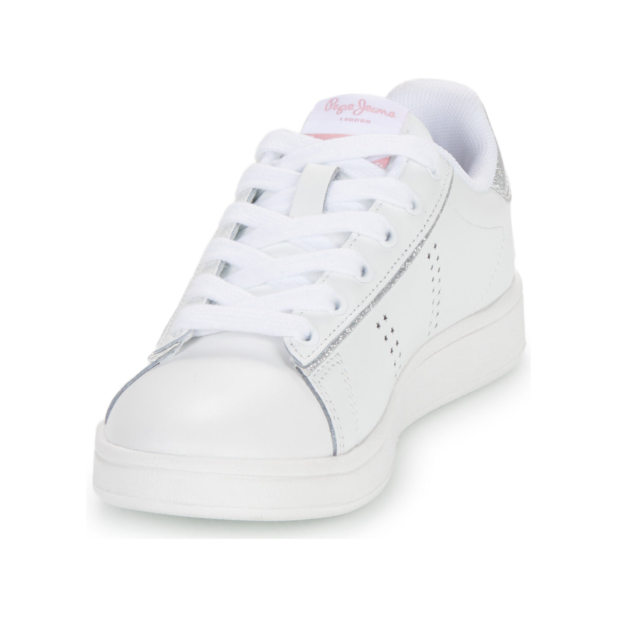 Scarpe bambini ragazza Pepe jeans  PLAYER GLOW G  Bianco