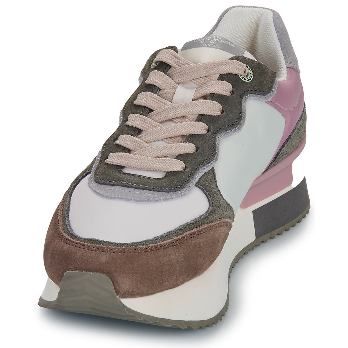 Sneakers basse Donna Pepe jeans RUSPER MANIA Beige