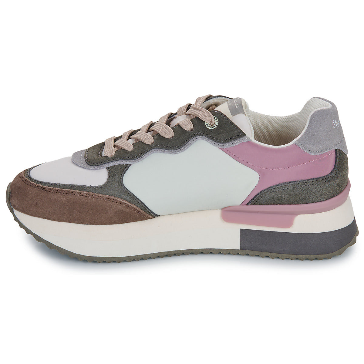 Sneakers basse Donna Pepe jeans RUSPER MANIA Beige