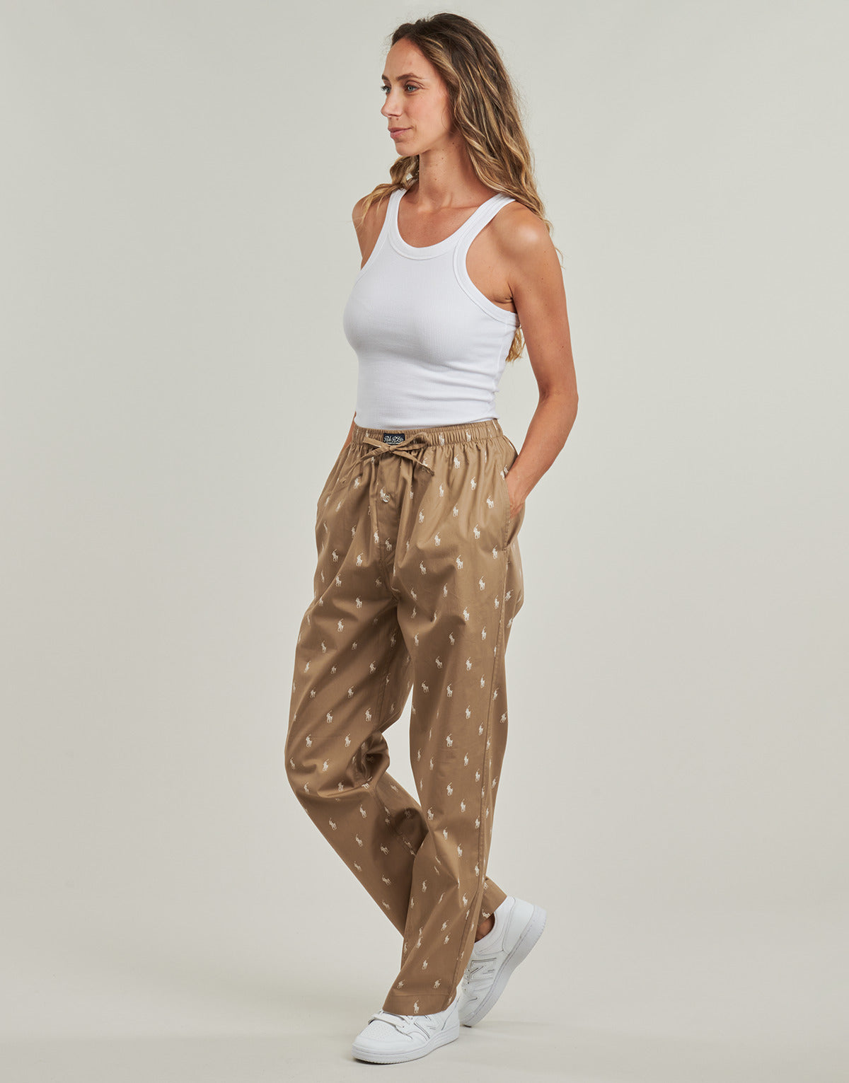 Pigiami / Camicia da notte Uomo Polo Ralph Lauren PJ PANT SLEEP BOTTOM Beige