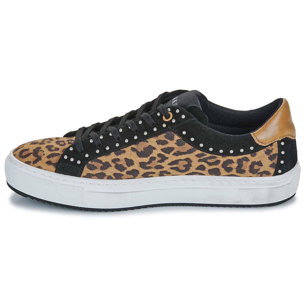 Sneakers basse Donna Ikks SNEAKERS LEOPAR Marrone