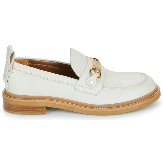 Scarpe Donna See by Chloé  SIGNATURE 1 LOAFER  Beige