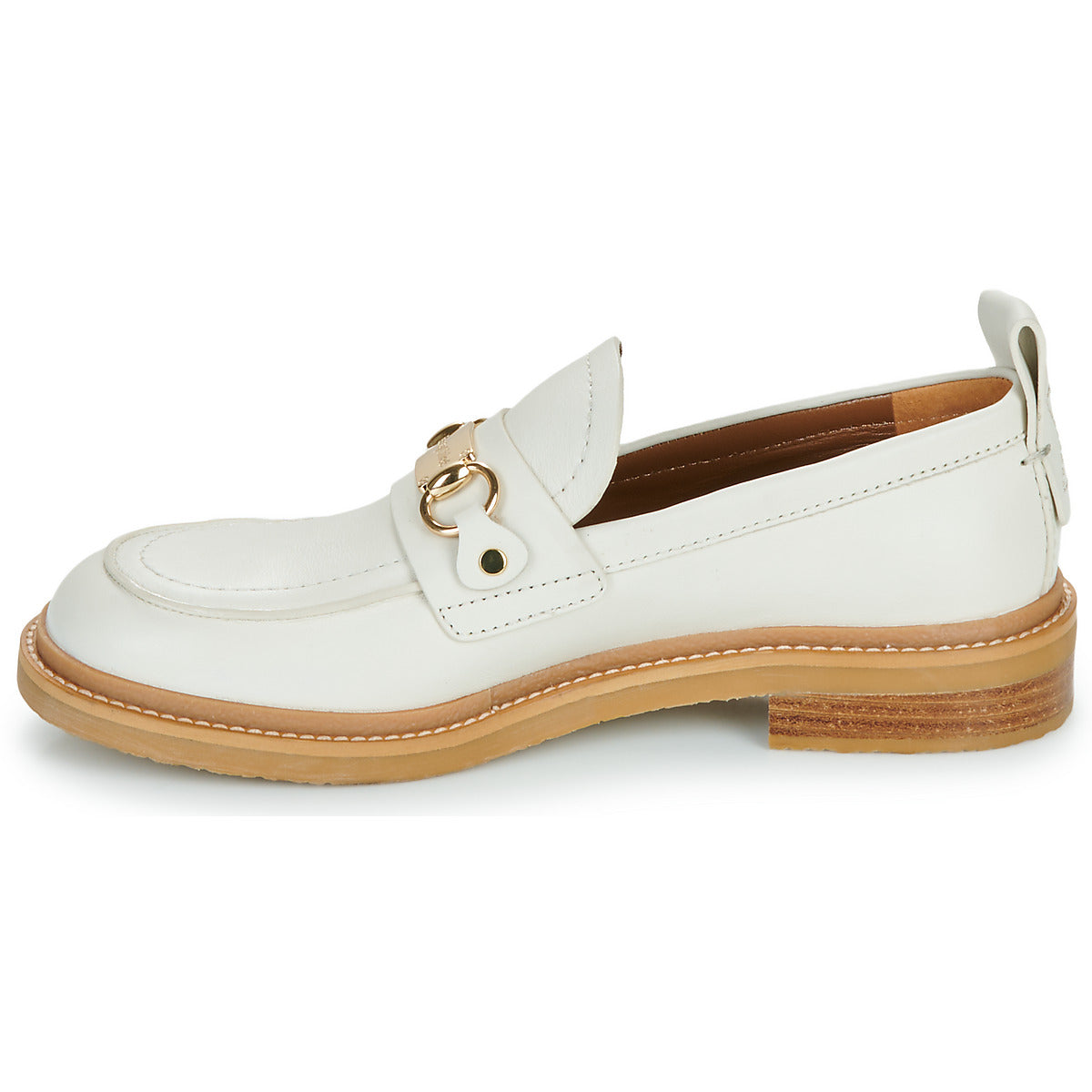 Scarpe Donna See by Chloé  SIGNATURE 1 LOAFER  Beige