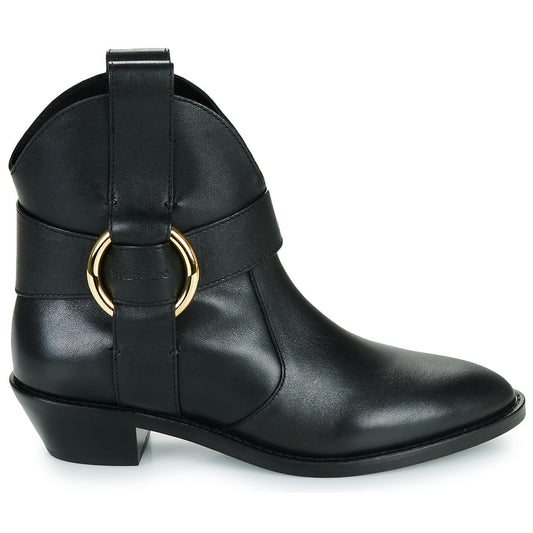 Stivaletti Donna See by Chloé NEW RING LINE Nero
