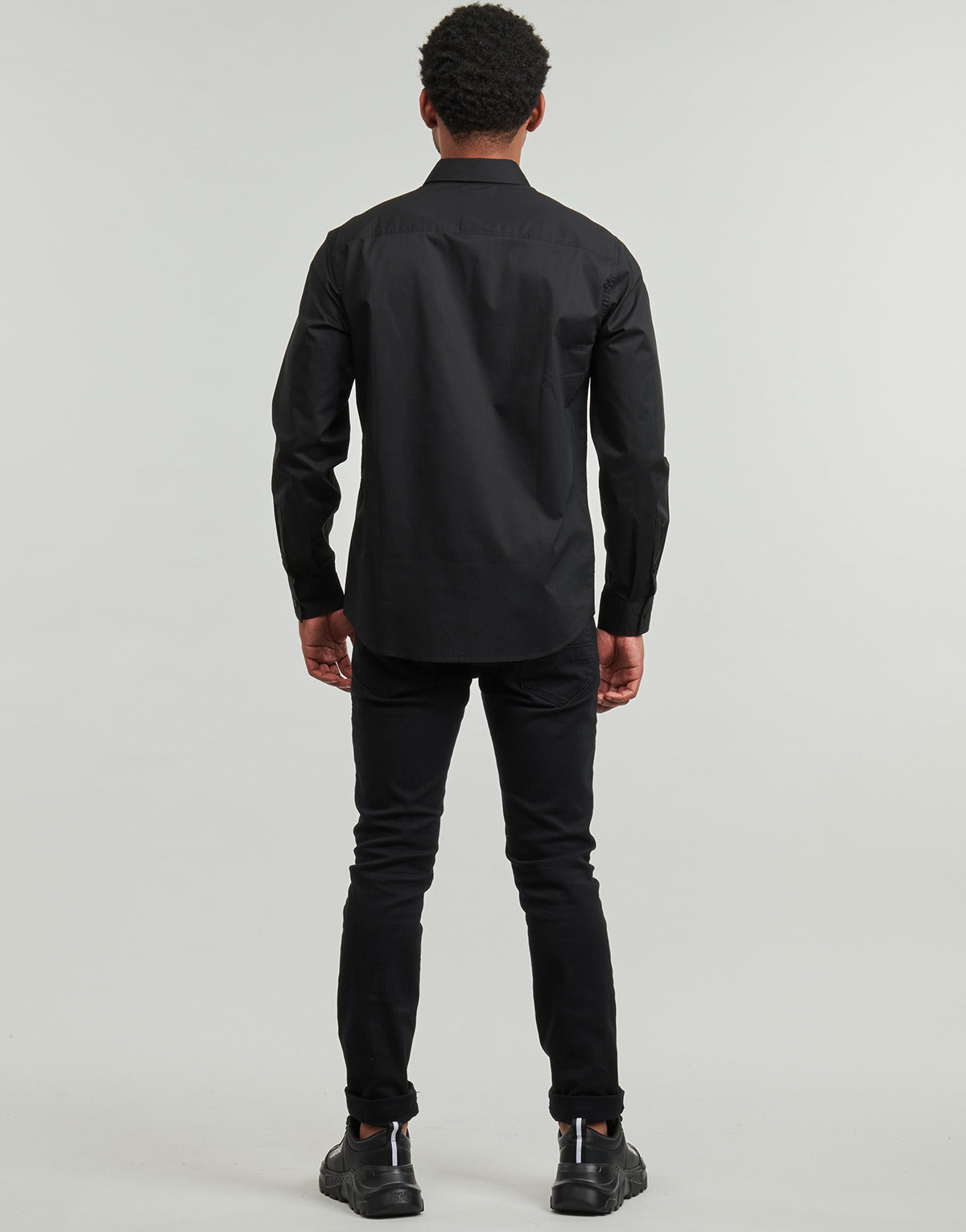 Camicia a maniche lunghe Uomo Versace Jeans Couture CAMICIA77GALYR1 Nero