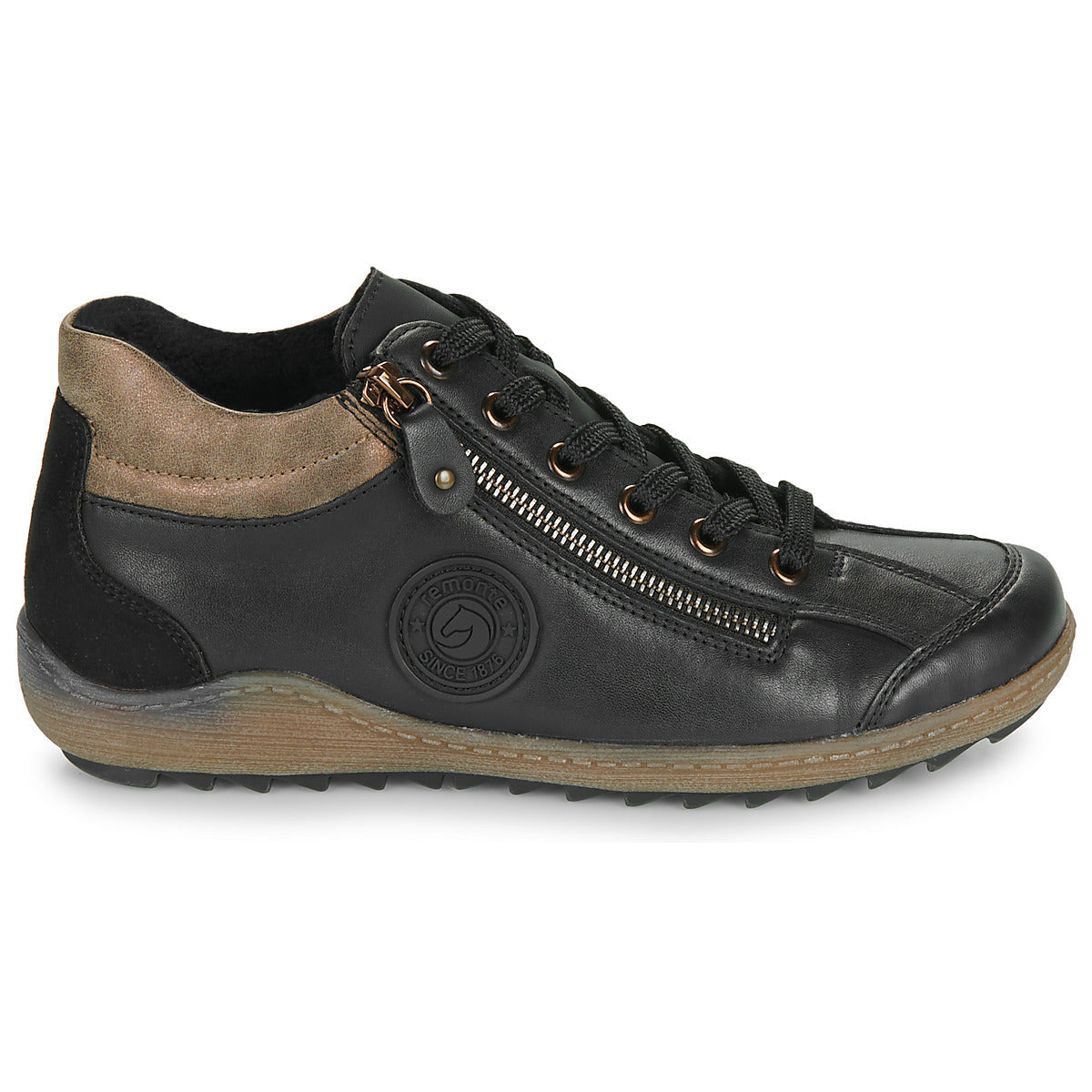 Sneakers basse Donna Remonte IZOIR Nero