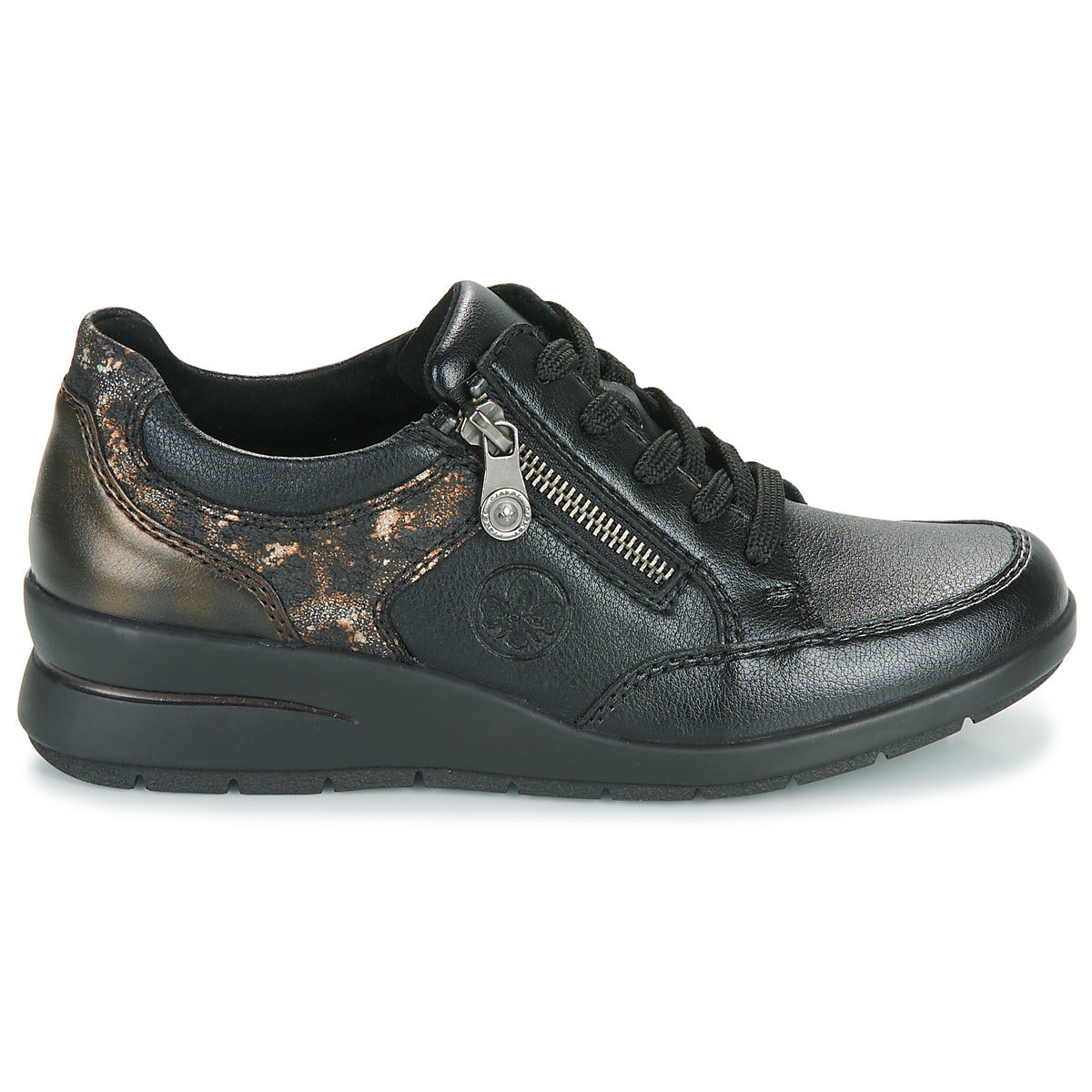 Sneakers basse Donna Rieker  GALANTINA  Nero