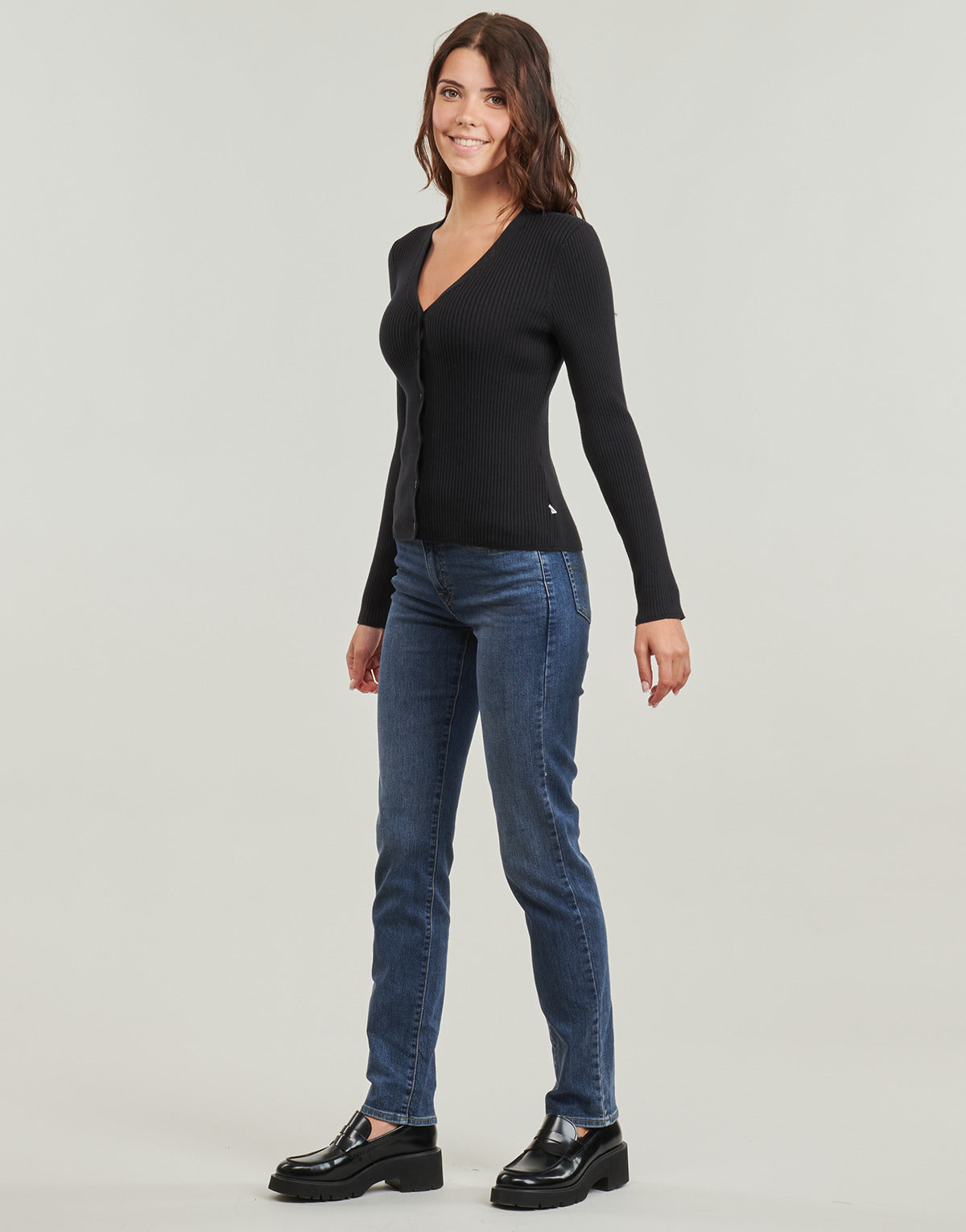 Gilet / Cardigan Donna Levis TULIP CARDIGAN Nero