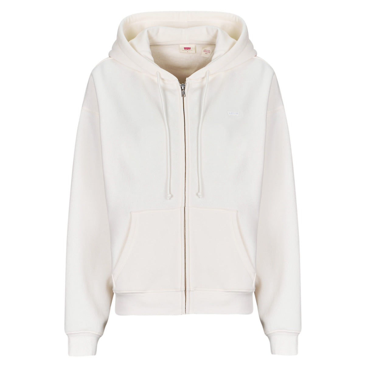 Felpa Donna Levis EVERYDAY ZIP HOODIE Beige