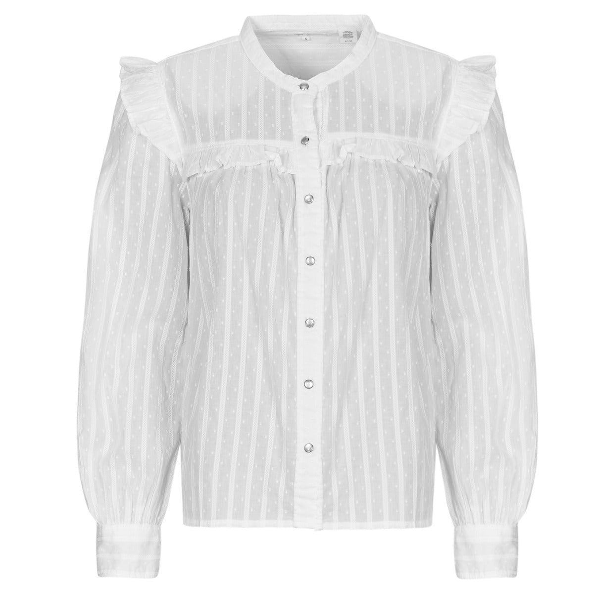 Camicetta Donna Levis GIANNA LS BLOUSE Bianco
