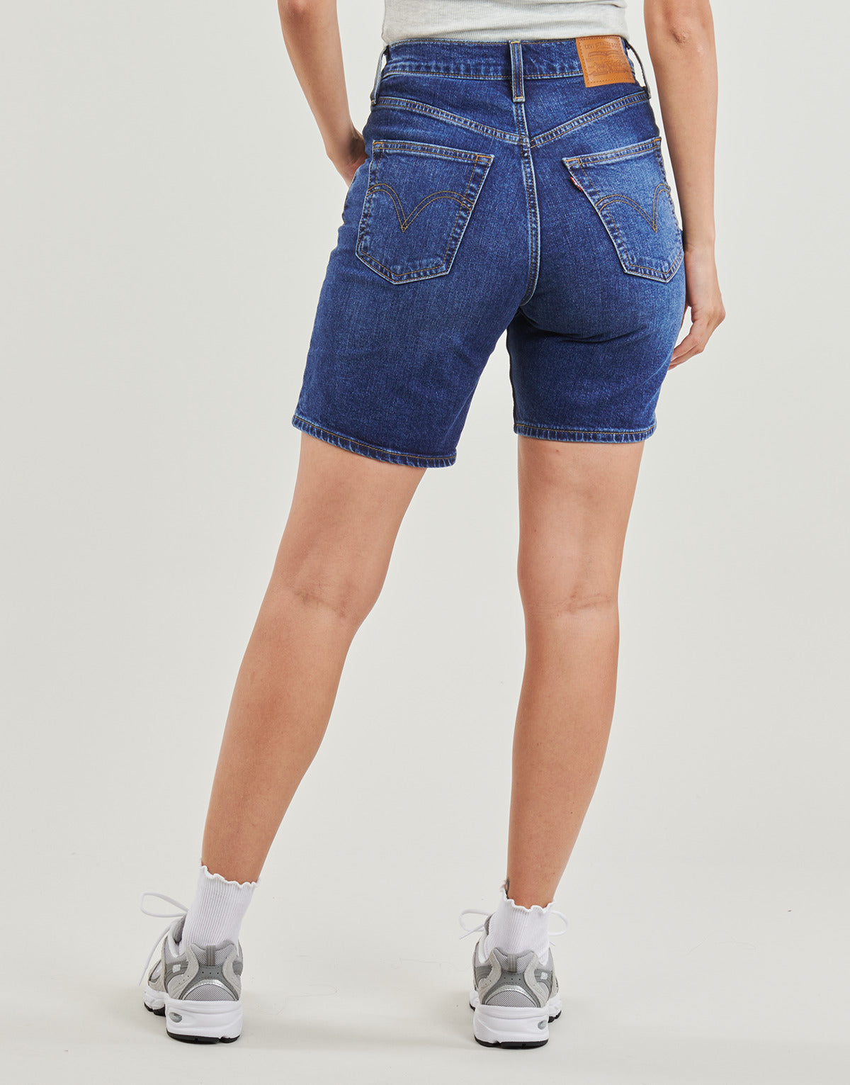Shorts Donna Levis RIBCAGE BERMUDA SHORT Blu