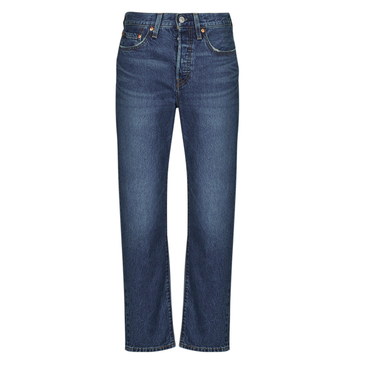 Jeans boyfriend Donna Levis 501® CROP LIGHTWEIGHT Blu