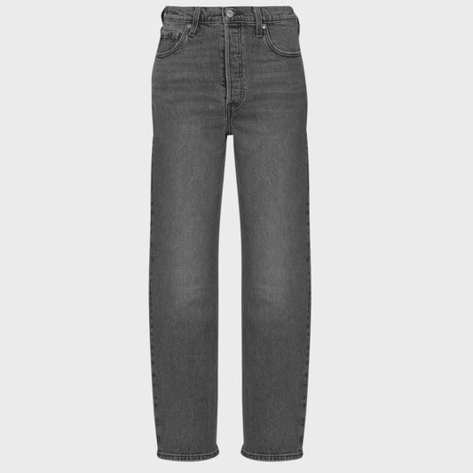 Jeans Donna Levis RIBCAGE STRAIGHT ANKLE Grigio